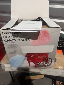 Brookstone Vintage Style Cotton Candy Maker