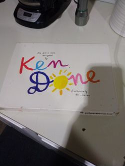 Vtg 1980's Ken Done Place Mats