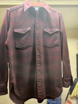 Rare 1970s 15 1/2 Women Button-Down Pendleton Rare One