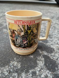 Return of the Jedi plastic mug