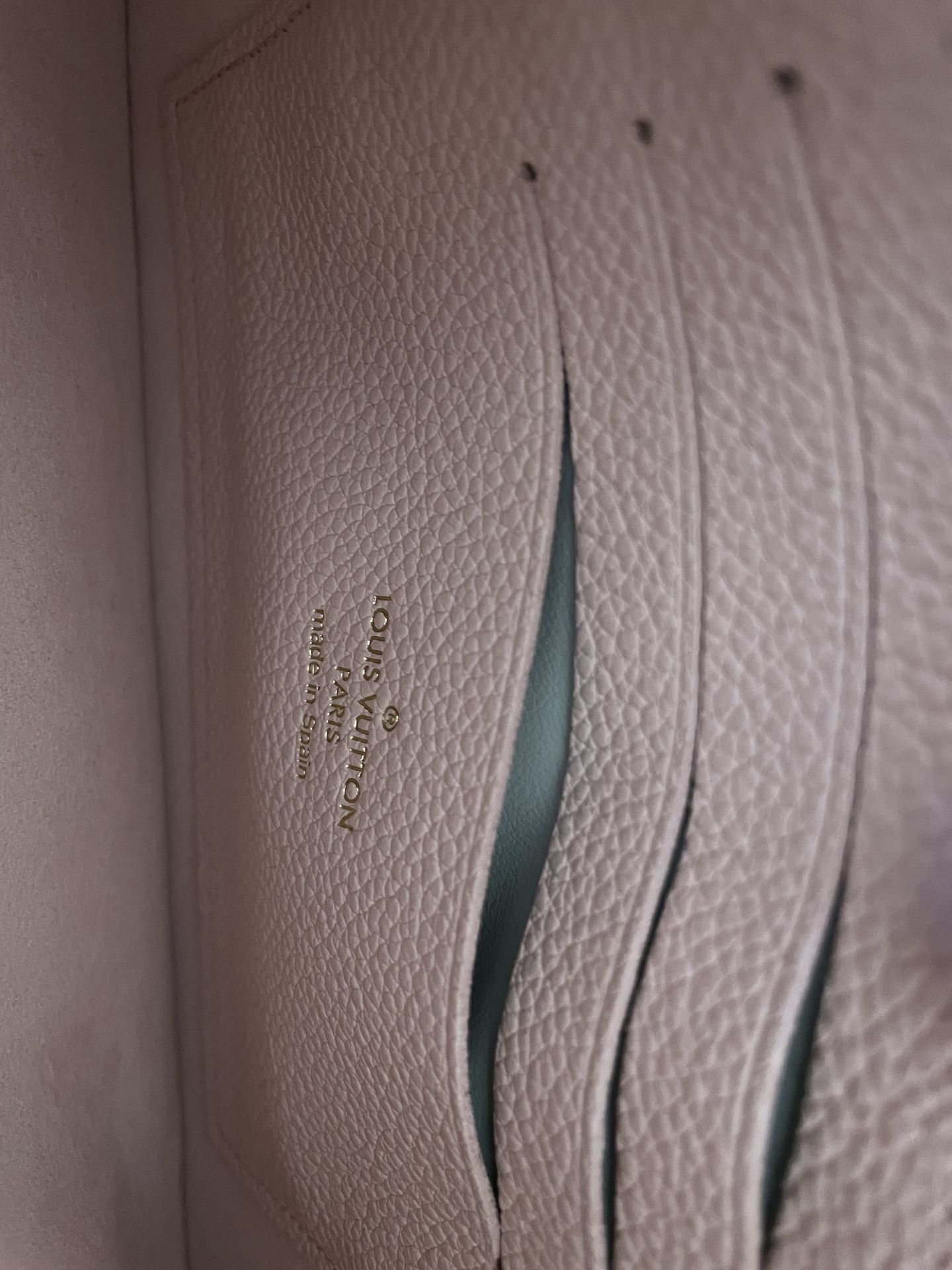 Louis Vuitton Creme & Dusty Rose Double Zip Pochette – Savonches