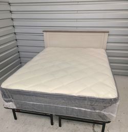 Full Mattress with Headboard & Base - Can Deliver