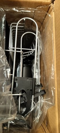 Dish rack/ stainless steel+ plastic/ new open box with packing 👍 👍