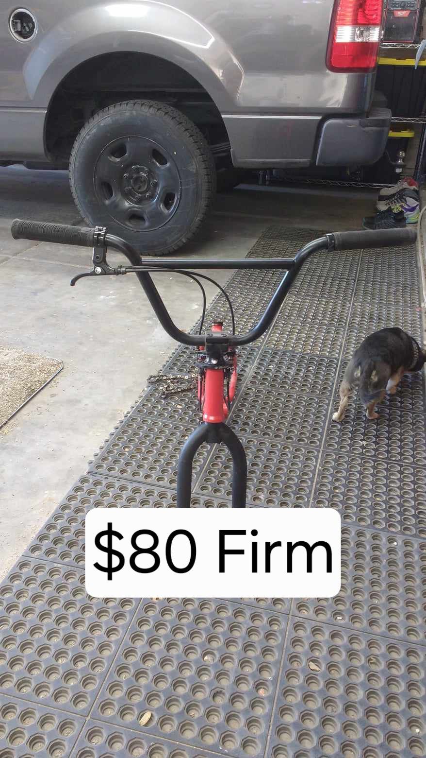Red BMX Parts Bike $80 FIRM