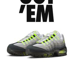 Airmax 95 Neon Yellow 