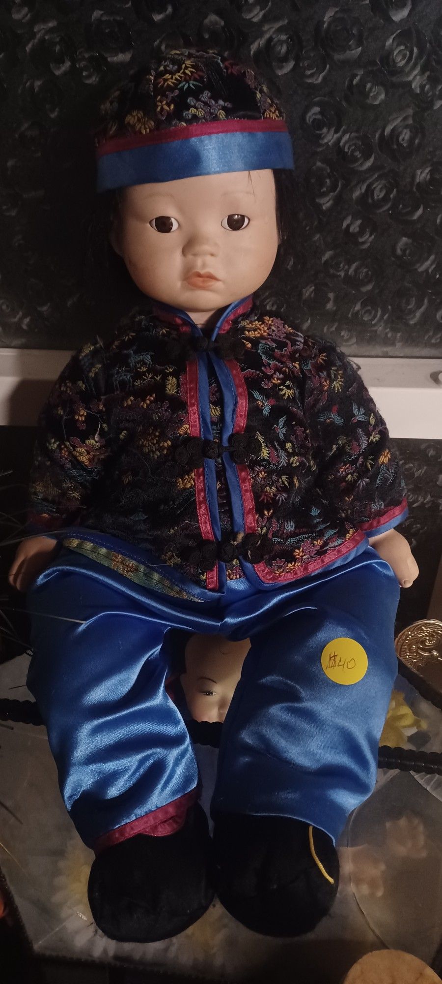 Collectible porcelain doll