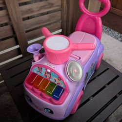 Little People Music Parade Ride-On Pink