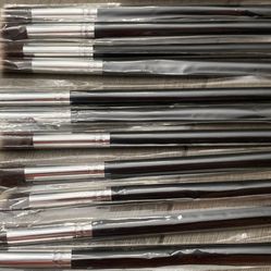 Make Up Brushes And Lip Gloss And Eyelashes 