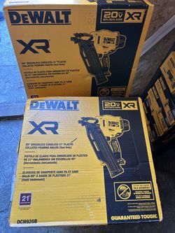 20-Volt 21° Cordless Framing Nailer