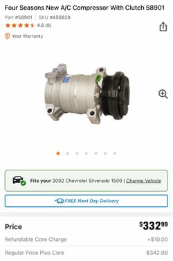 New ac compressor