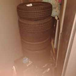 Assorted Tires With Rims