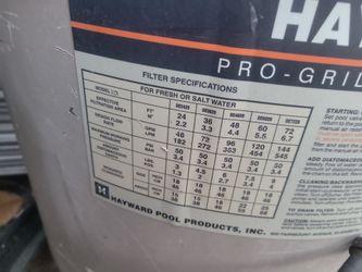 Pool filters