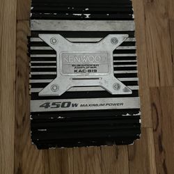 Car Speak And Amplifier