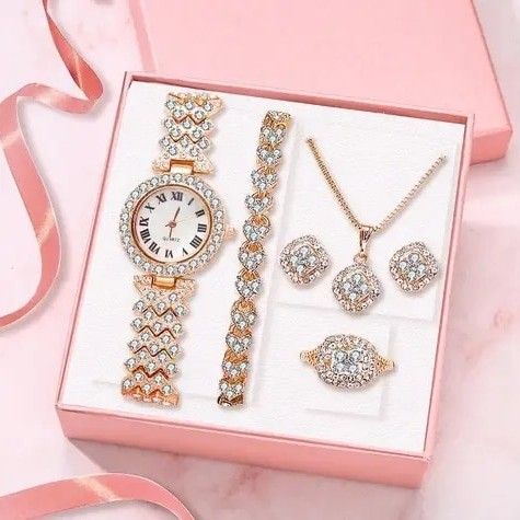 5 Piece Of Watch Luxury Birthday, Graduations Valentine's Day Gifts 🎁🎁🎁🧧🧧🧧🧧🧧🎉