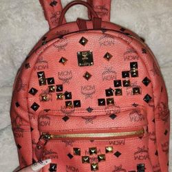 Mcm Pink Backpack