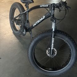 Outroad Fat Tire Mountain Bike