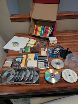 Office supplies-Post-it Staples Calculator Paper Clips Thumbtacks Tape Whiteout Highlighters Pens CD-RW CD-R DVD-R
Mini sizes of post-it notes
Over
