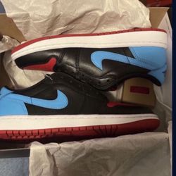 Size 7.5 Nike Women's Air Jordan 1 Low OG Shoes UNC to CHI Red Blue Black CZ0775-046 NEW