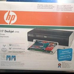 *BRAND NEW*HP Deskjet 6988 Printer Color USB LAN Wi-Fi 