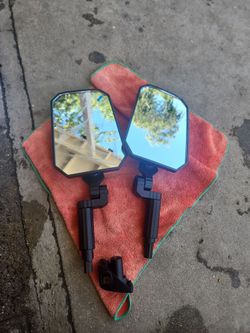 JOYTUTUS Mirrors for Removed Doors Compatible with Wrangler JL Gladiator JT 2024-2026, Wrangler JL Side Mirrors with Removed Doors Wider View Without 