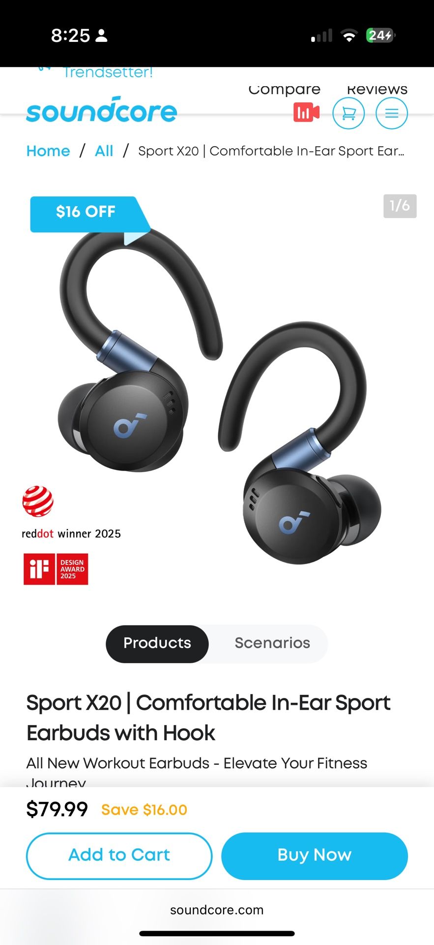 Anker Soundcore Sport X20