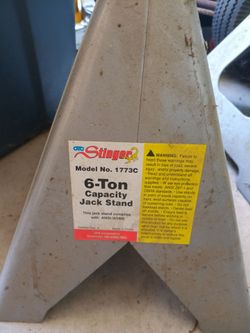 Stinger 6 ton jack stand