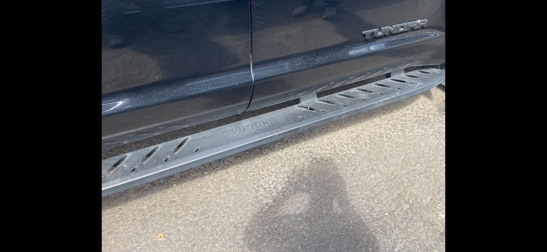 Westin Thrasher Running Boards w/ Custom Installation Kit - 6-1/2" Wide - Powder Coated Steel Fits: 2007-2021 Toyota Tundra Crew Max ($350)