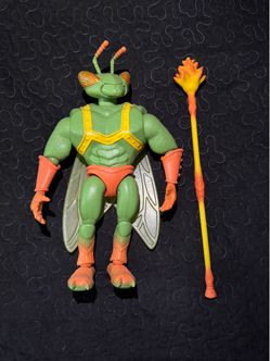 Disney Pixar Toy Story 3 Twitch Thinkway Toys figure with Certificate of Authenticity and custom movie-accurate battle staff.