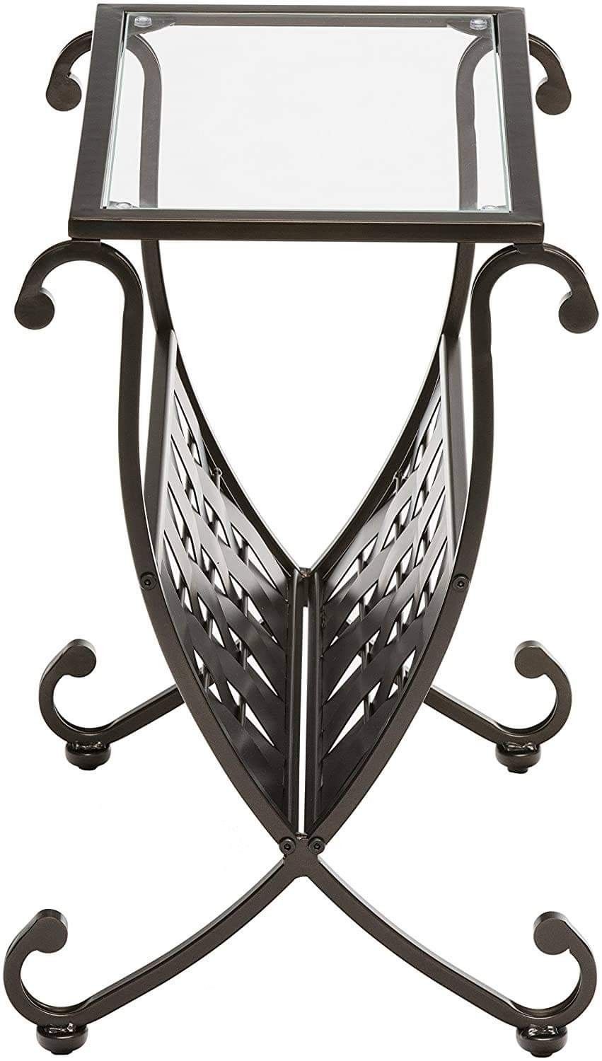 Magazine Rack Side Table