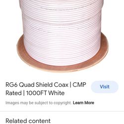 Big Spool Of Cable Wire Catv Questions OK Pick Up In Camelot Or Have Me Deliver For Extra Fee 