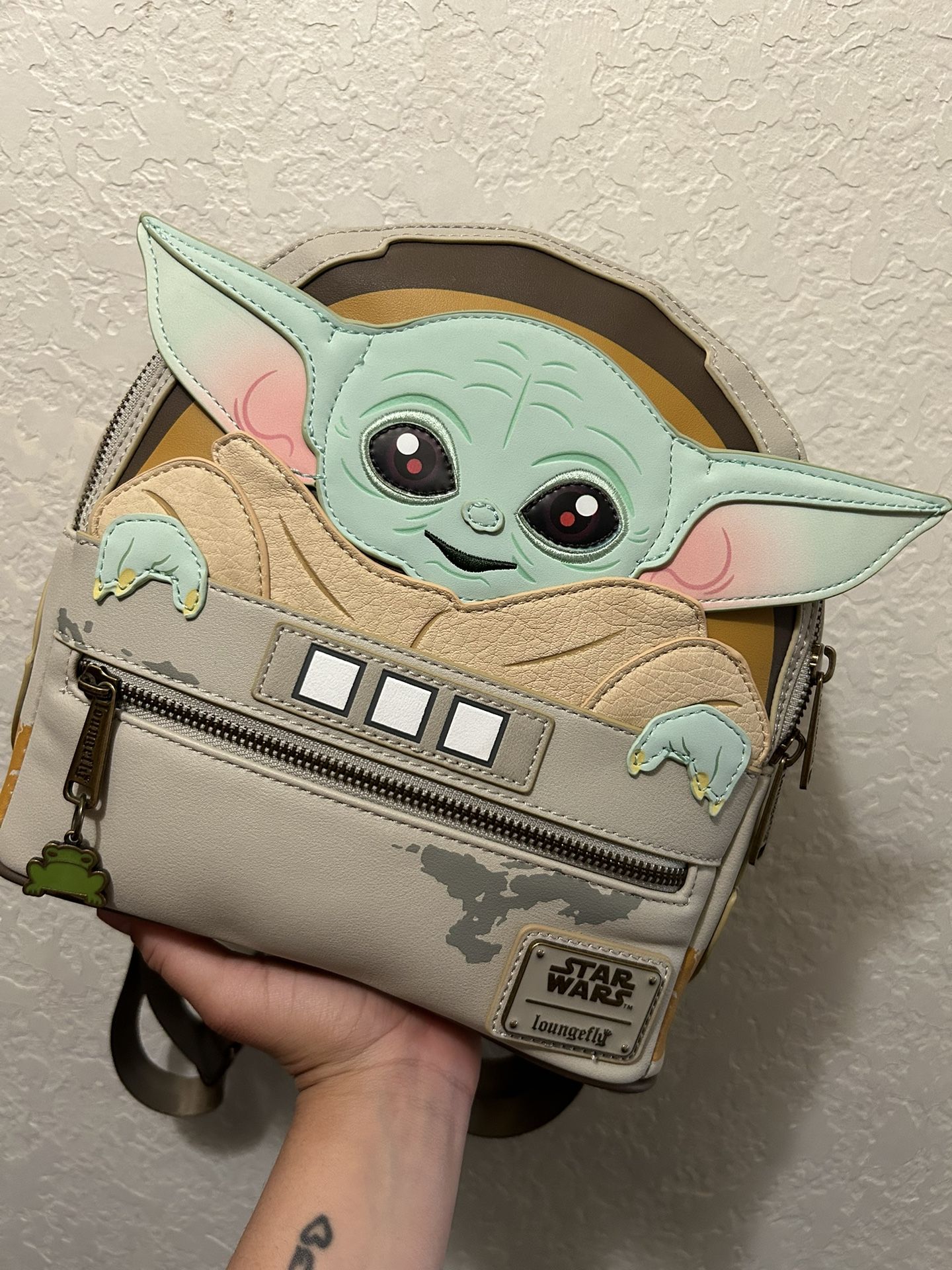 Loungefly Star Wars Baby Yoda The Mandalorian Mini Backpack
