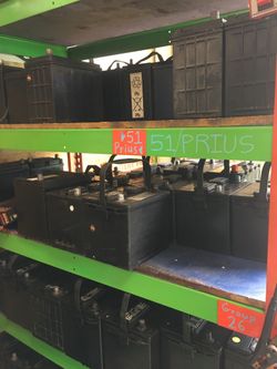 Car batteries