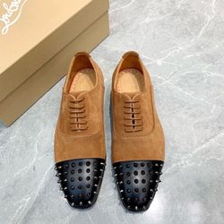 Christian Louboutin Men’s Leather Shoes With Box New