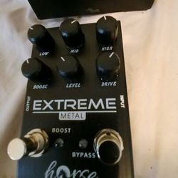 Guitar Pedal Extreme Metal