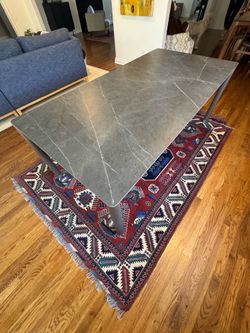 Dining Table- Grey Slate Top