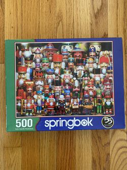 Springbok Nutcracker Collection 500 Piece Christmas Holiday Puzzle COMPLETE