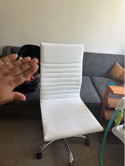 White office chair