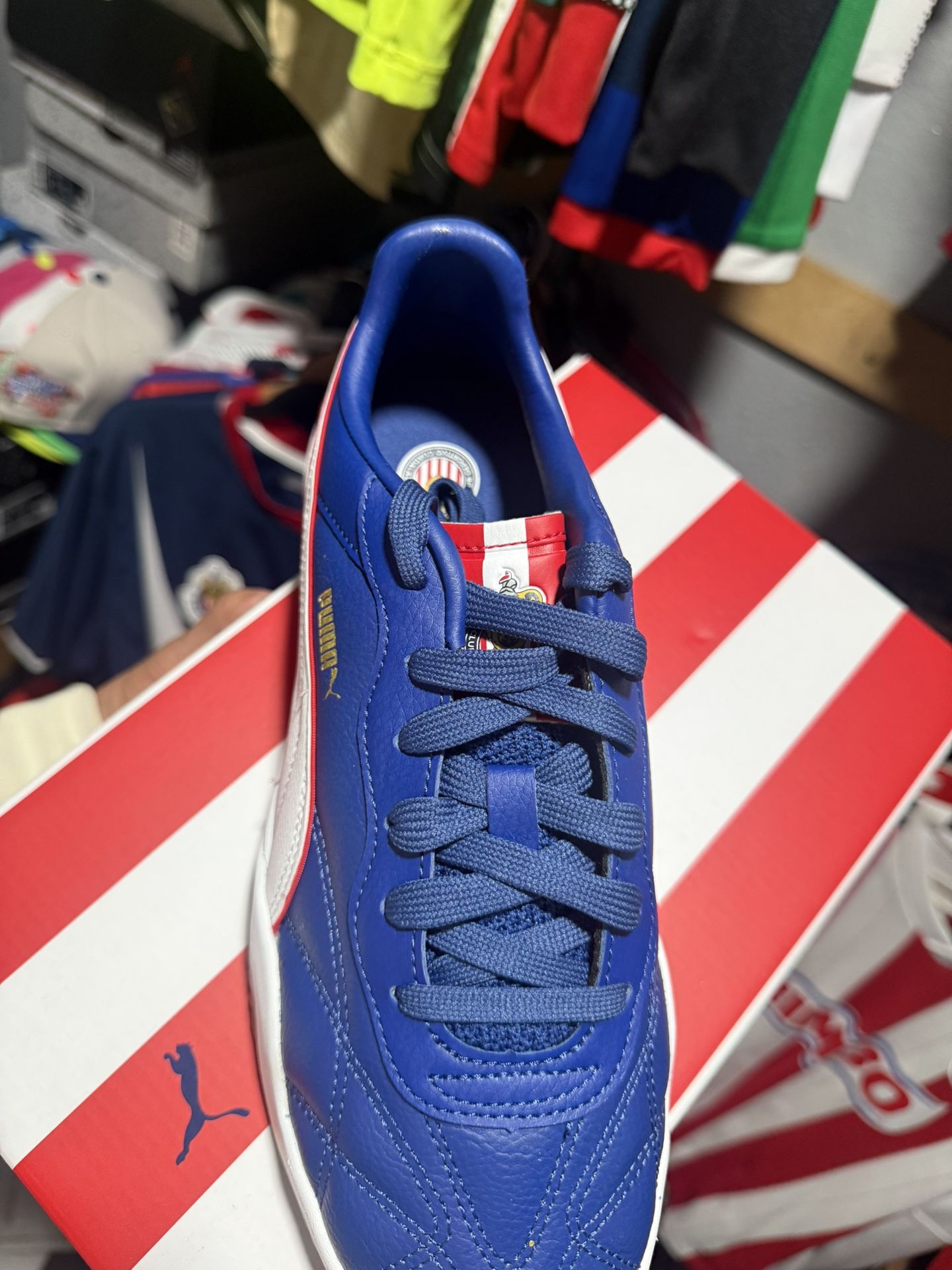 Chivas Puma Tifosi Blue Shoe Tenis Original