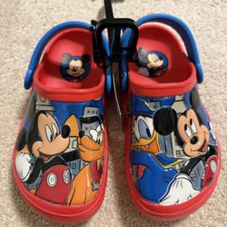 9-10 Toddler Mickey & Friends Clogs