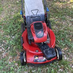 Lawn Mower Toro Smartstow  One Pull Start Good Condition Front Wheel Drive Self Propelled Work Perfect 