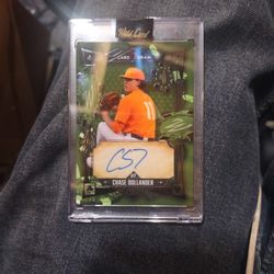 2024 Wild Card - Five Card Draw (Serial# 1/3) Chase Dollander Rookie Autograph 