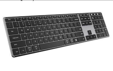 Seenda Full Size 2.4G Wireless Bluetooth Keyboard