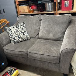 Sofa and loveseat