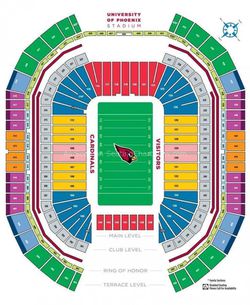 26 Seattle Seahawks Arizona Cardinals Lower Level Tickets  Thumbnail