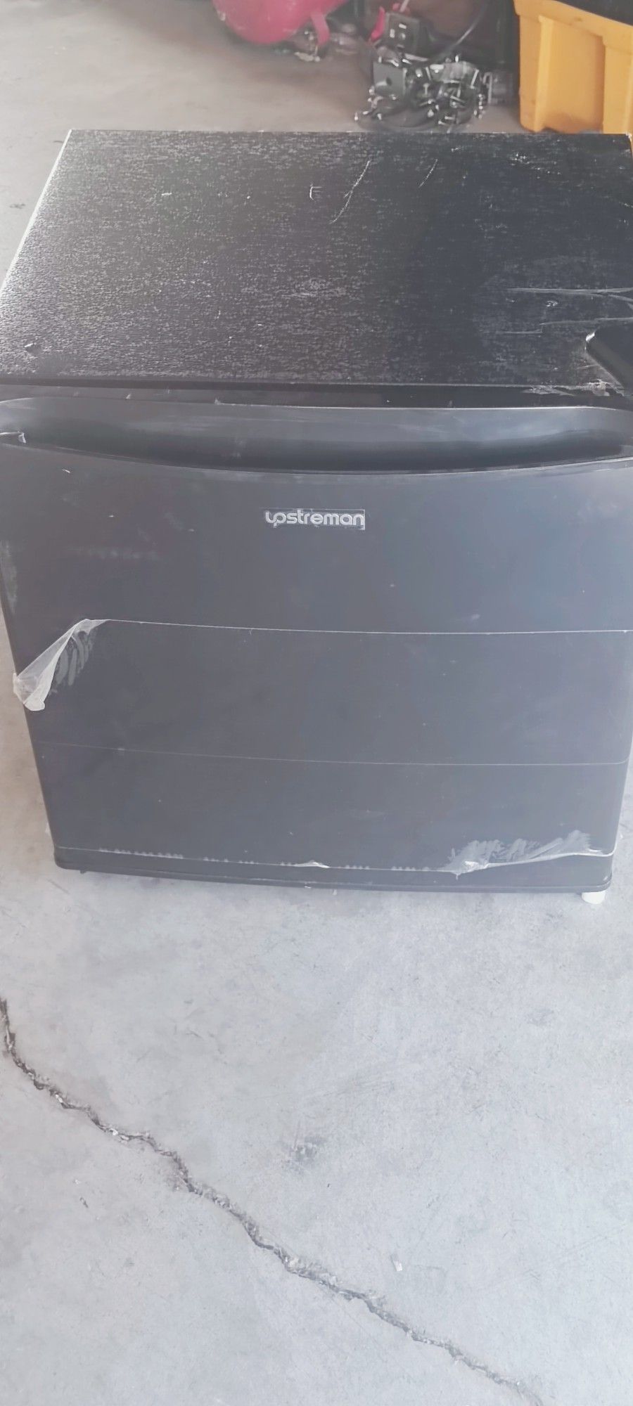 New Still With Plastic Cover  UPSTREMAN  Mini Fridge 1.7 Cu.Ft