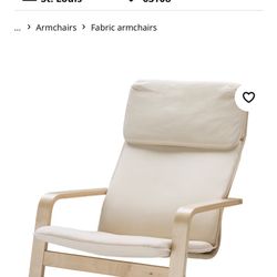 Fabric Armchair (Ikea PELLO)