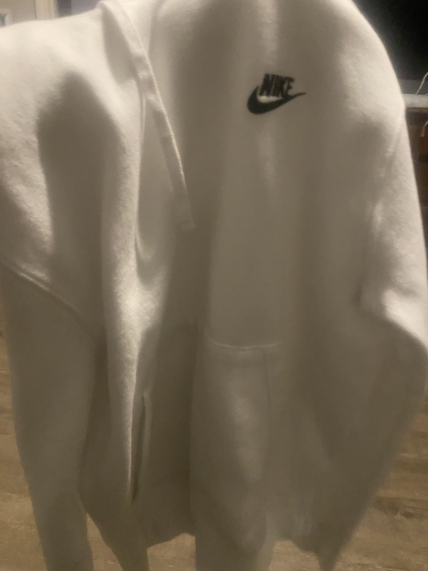 White Nike Hoodie