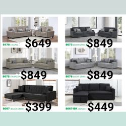 Huge Sale Furniture! Sofa ...sectionals. Loveseats 