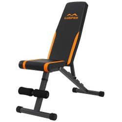 Lusper Adjustable Weight Bench – NEW – $120