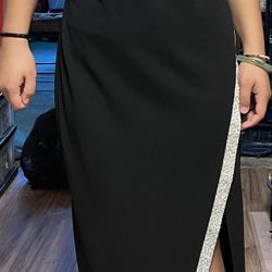 Black Prom Dress Size Large